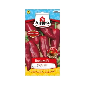 Paprika zeleninová sladká Raduza F1 10s - ROSTETO Autentický
