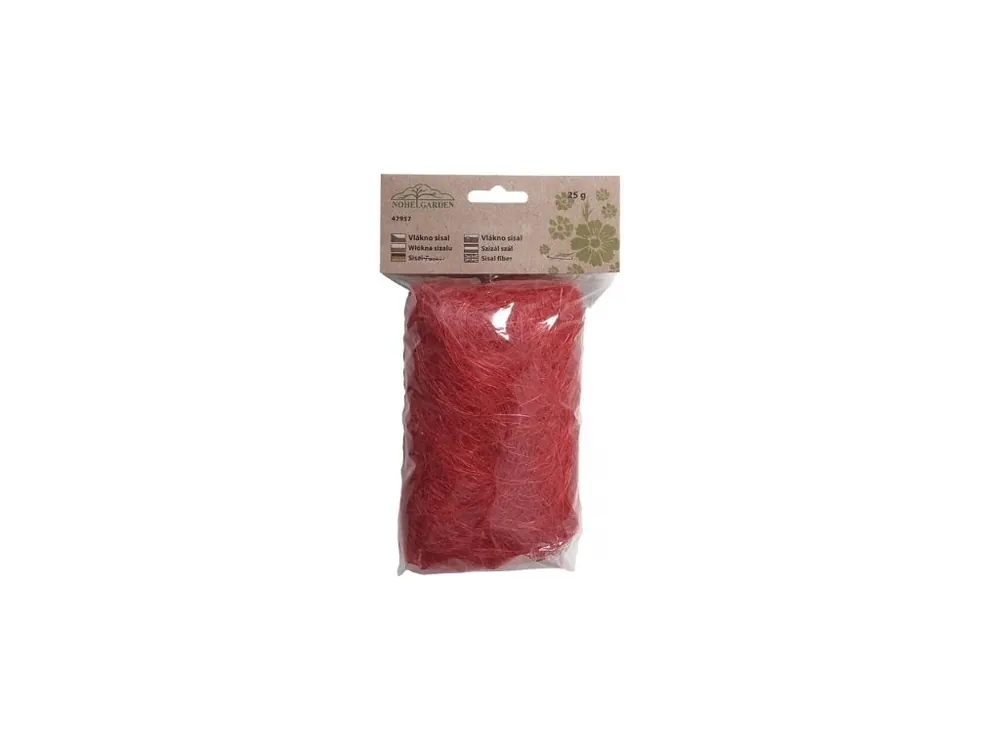Cenový Hit Sisálové vlákno 25g - červené