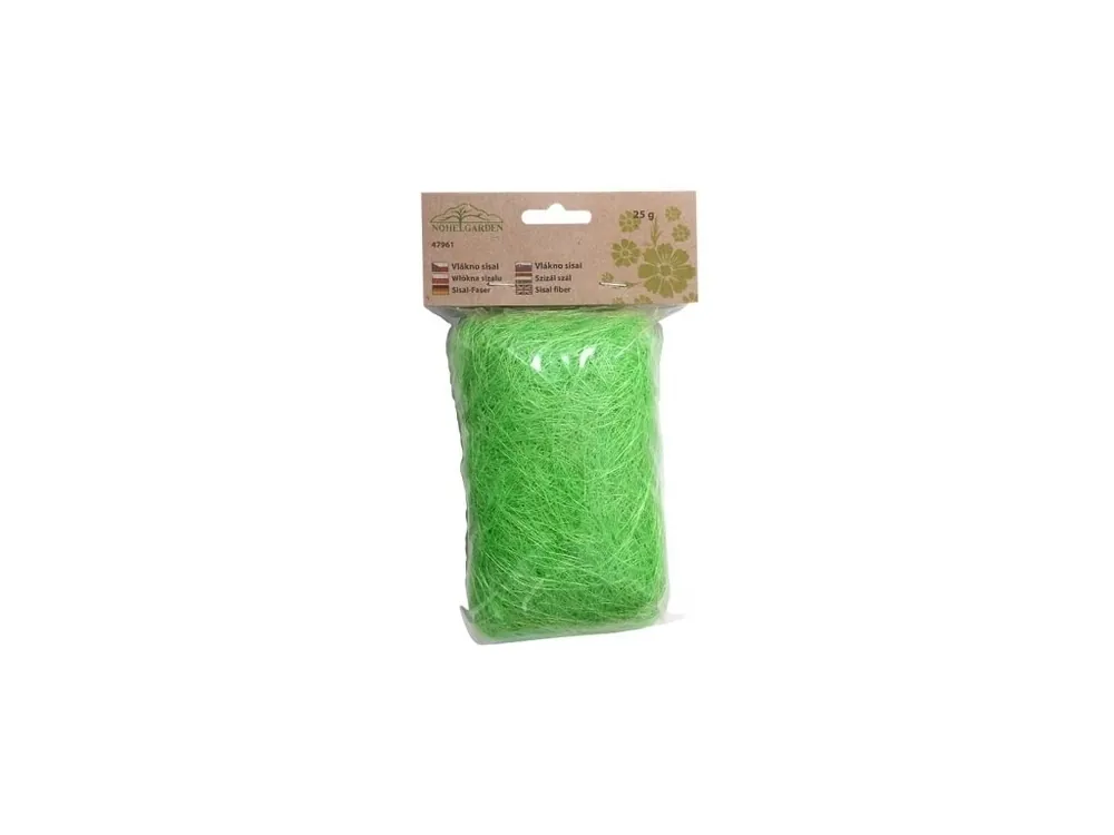 Sisálové vlákno 25g - světle zelené Originální
