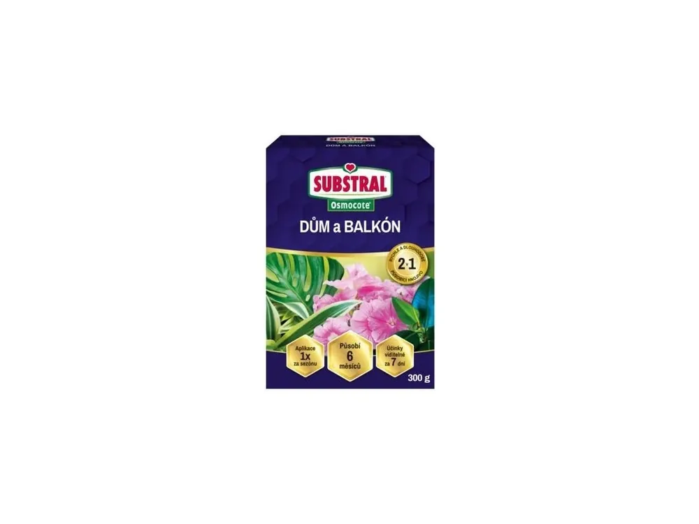 Značkový Substral Osmocote Dům a balkon - 300g