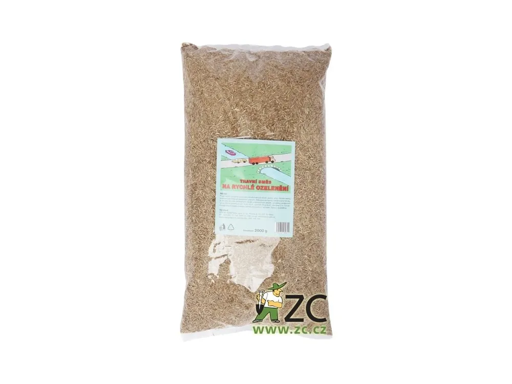 Travní směs - Rychlé ozelenění 2kg Cenový Hit