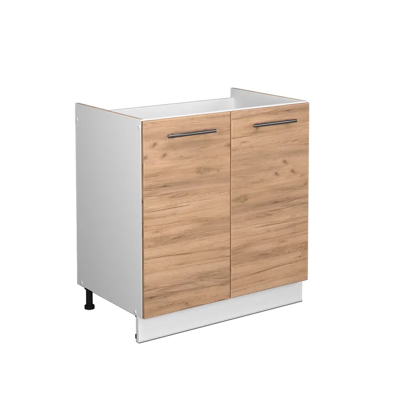 Kup Teď Skříňka pod dřez Fame-Line Zlatý mocný dub 80 cm bez pracovní desky Vicco