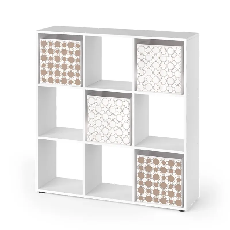 Dělicí stěna Nove Bílá 104 x 108 cm se 4 skládacími boxy opt.2 Vicco Nejlepší Cena