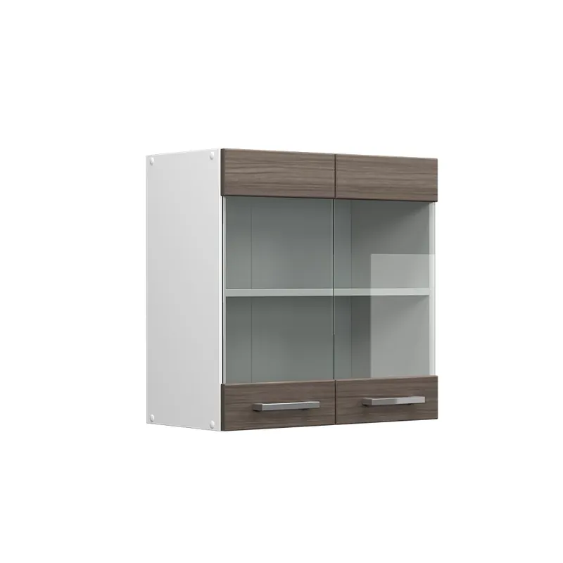 Skleněná kuchyňská skříňka R-Line Ušlechtilá šedá 60 cm Vicco Akční Cena