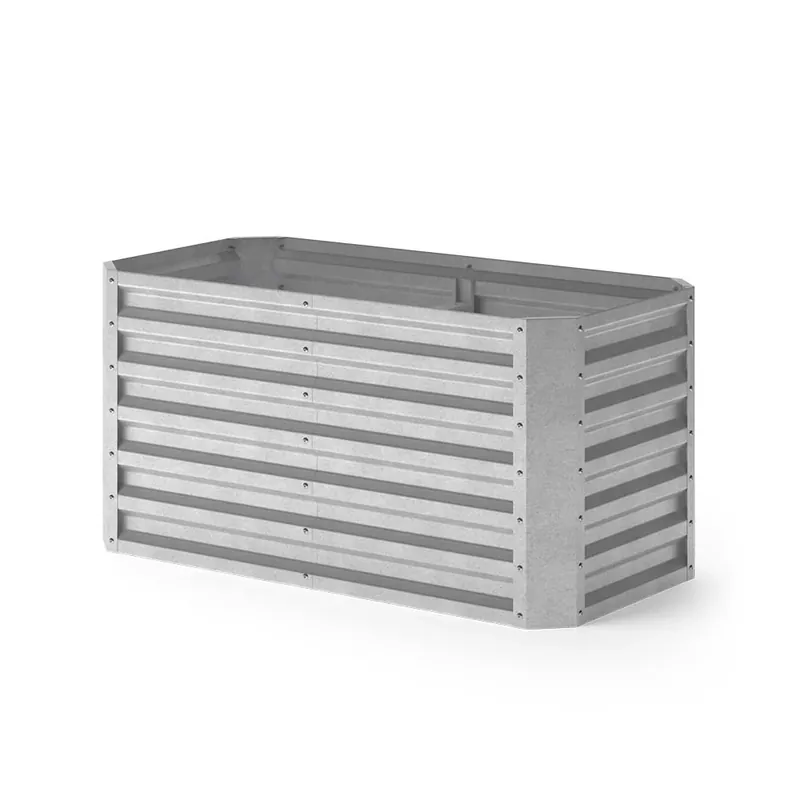 Zvýšená zahrádka Stříbrná 120 x 60 cm OK-Living Přímo Od Výrobce