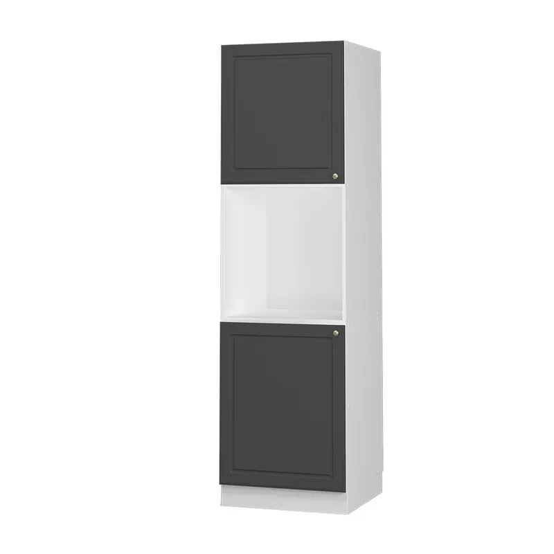 Časově Omezené Skříňka na vestavěnou troubu Fame-Line Anthrazit-Gold Landhaus 60 cm otevřený Vicco