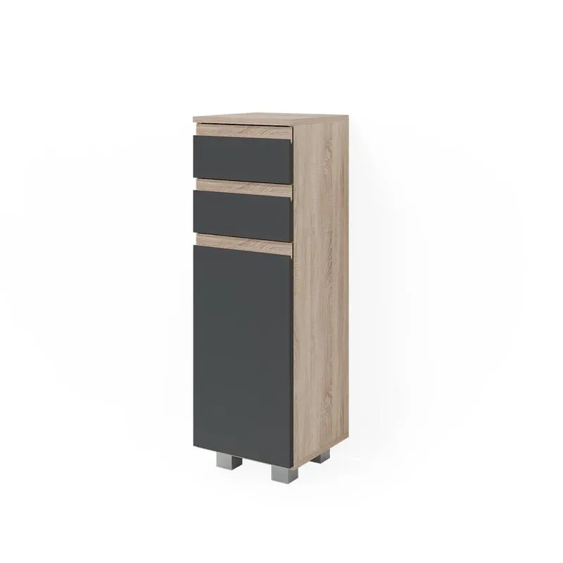 Nová Kolekce Střední skříňka J-Shape Antracit 30 x 95 cm Vicco