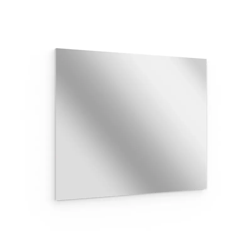Koupelnové zrcadlo Viola Bílá 80 x 65 cm Vicco Tovární Cena