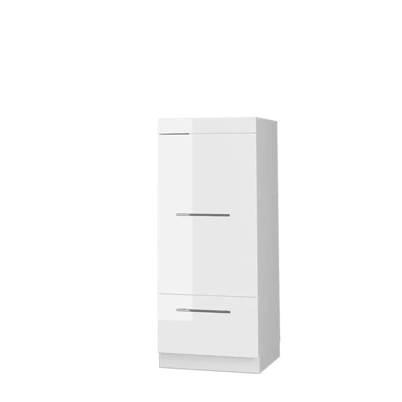 Super Cena Skříňka na mikrovlnnou troubu Fame-Line Bílá vysoký lesk 60 cm Vicco