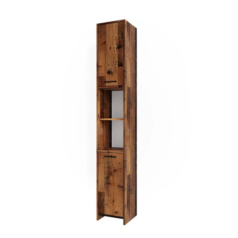 Cenová Bomba Koupelnová skříňka Kiko Rustikální dub 30 x 190 cm Vicco