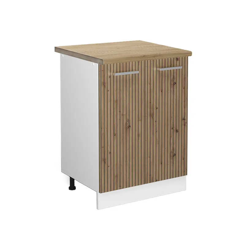 Spodní skříňka kuchyňské linky R-Line Řemeslný dub 60 cm , PD Dub Vicco Vysoce Kvalitní