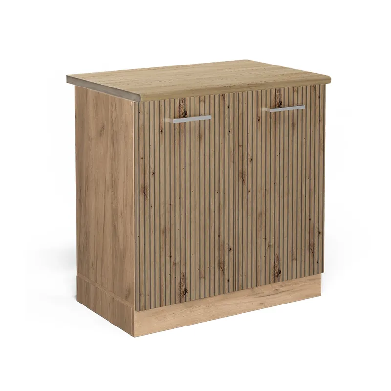 Skříňka pod dřez R-Line Řemeslný dub 80 cm , PD Dub Vicco Kup Teď