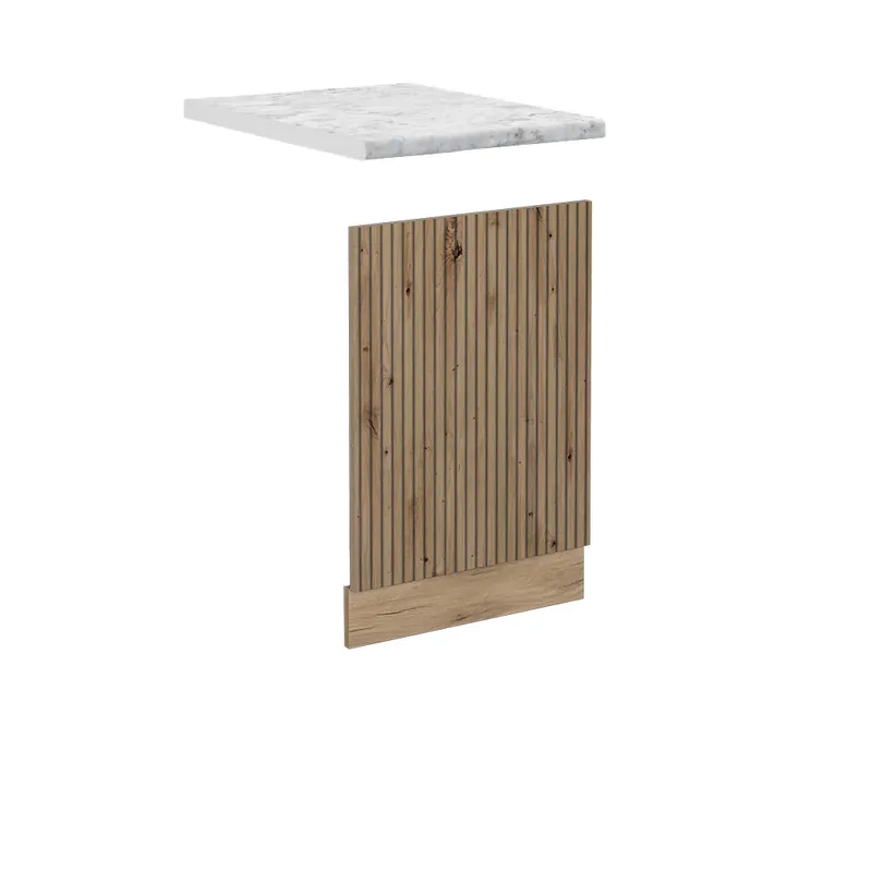 Finální Výprodej Přední panel R-Line Řemeslný dub 45 cm , PD Mramor Vicco