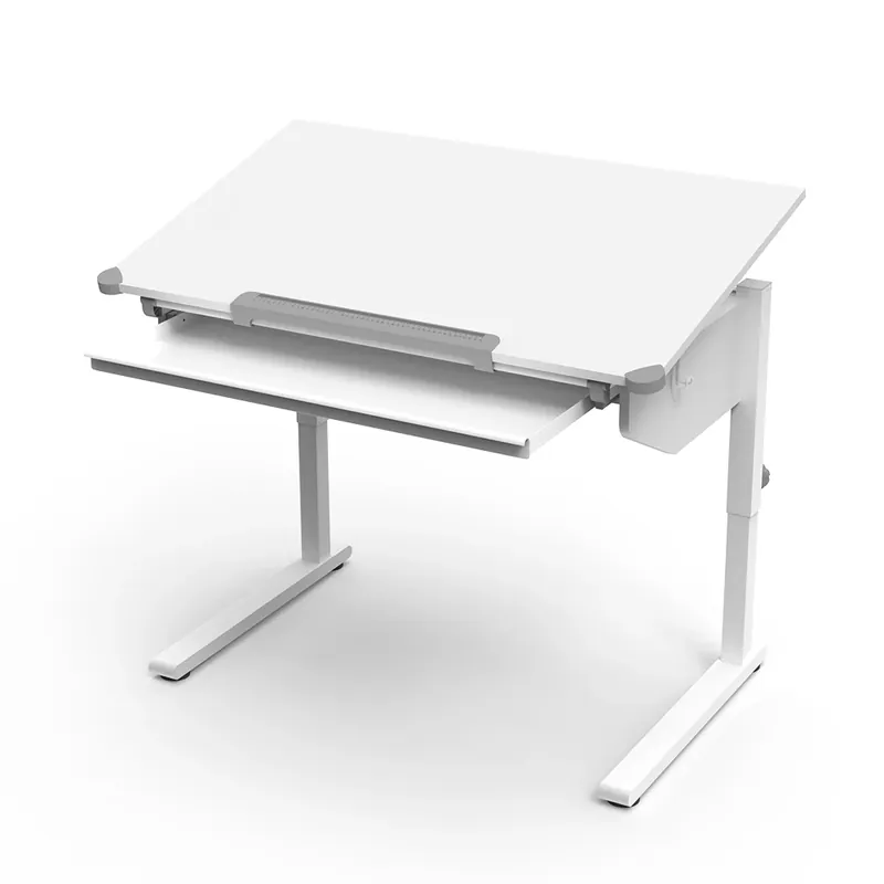 Dětský stůl Arc Bílá 108 x 68 cm Nastavitelná výška Vicco Finální Výprodej