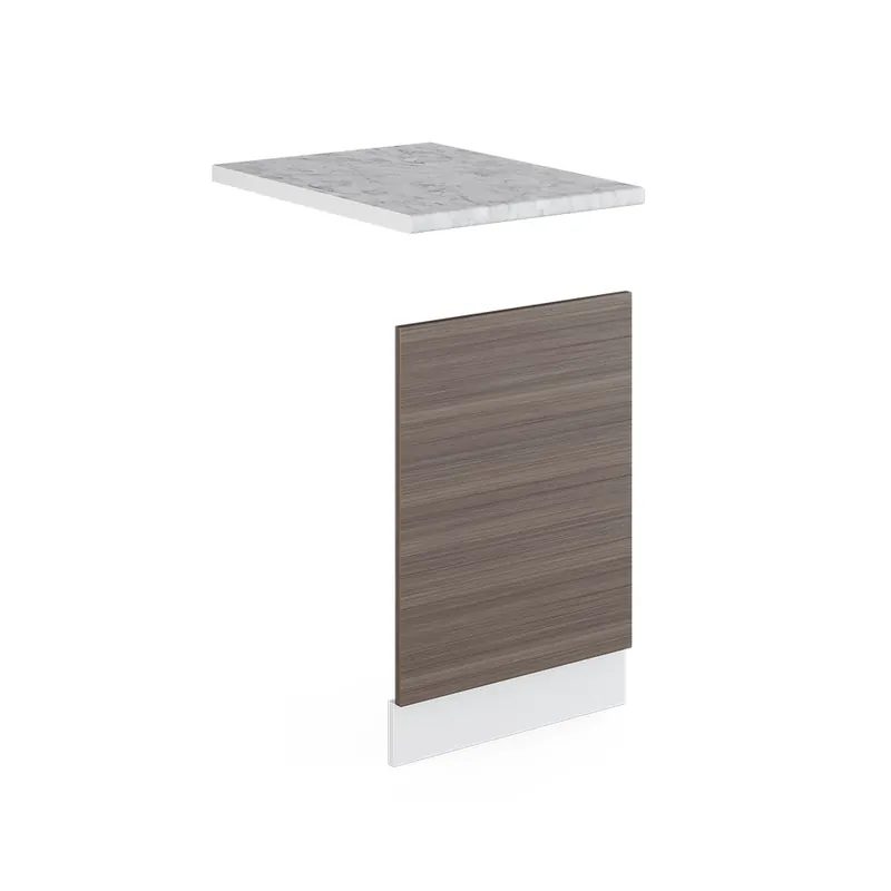 Akční Nabídka Přední panel R-Line Ušlechtilá šedá 45 cm , PD Mramor Vicco