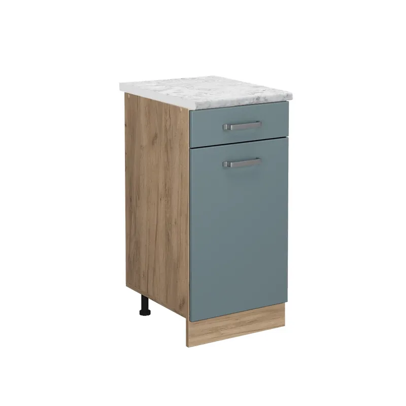 Spodní skříňka kuchyňské linky R-Line Modrošedá 40 cm PD Mramor Vicco Akční Nabídka