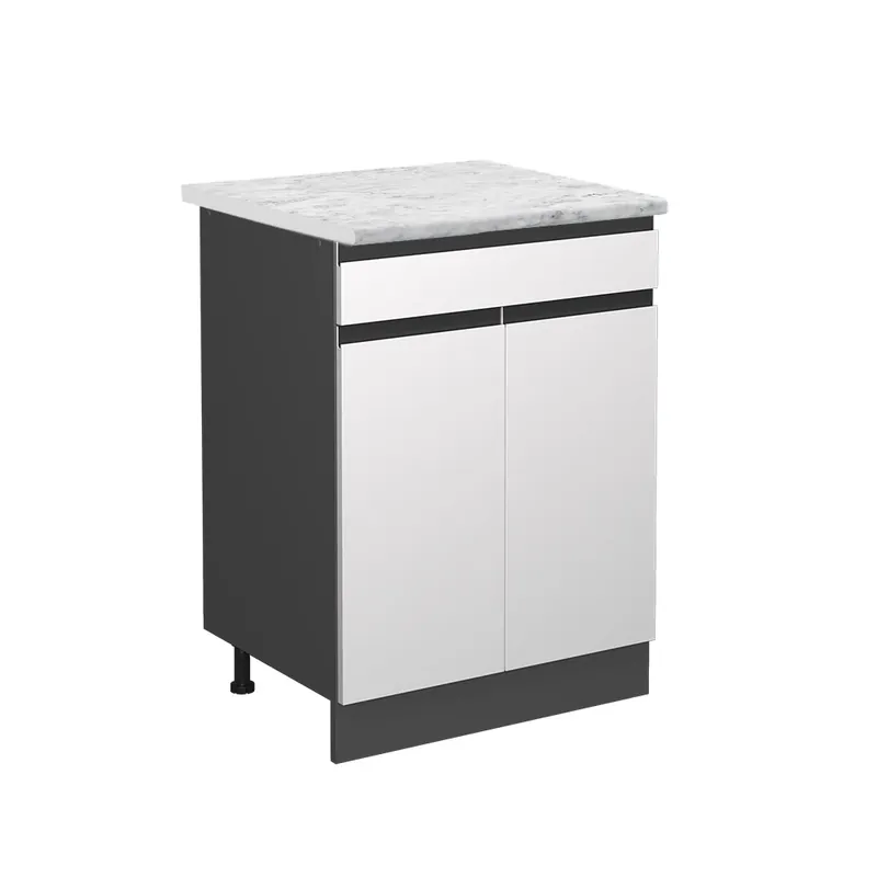 Objednat Nyní Spodní skříňka kuchyňské linky R-Line Bílá 60 cm AP Marble Vicco