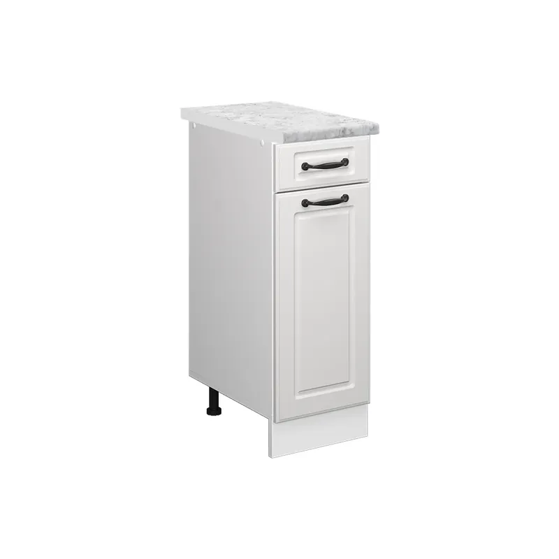 Spodní skříňka kuchyňské linky R-Line Bílý venkovský dům 30 cm PD Mramor Vicco Originální