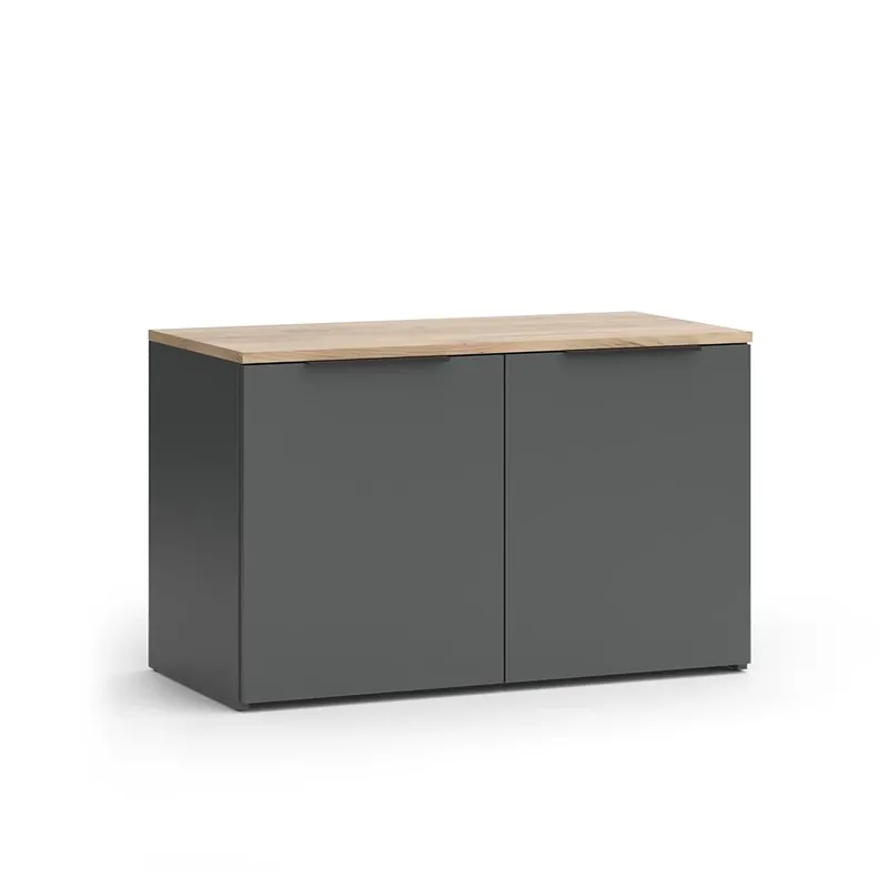 Nejprodávanější Příborník Wido Antracit 80 x 50 cm se 2 dveřmi Vicco