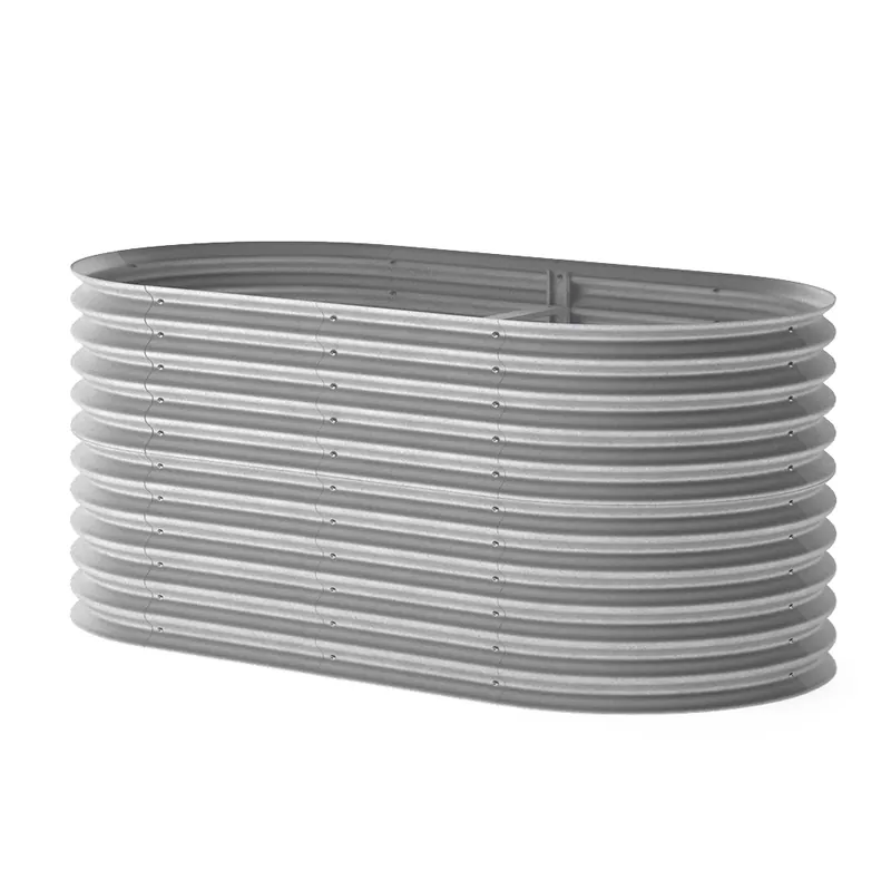 Zvýšená zahrádka Stříbrná 200 x 100 cm OK-Living Výprodej