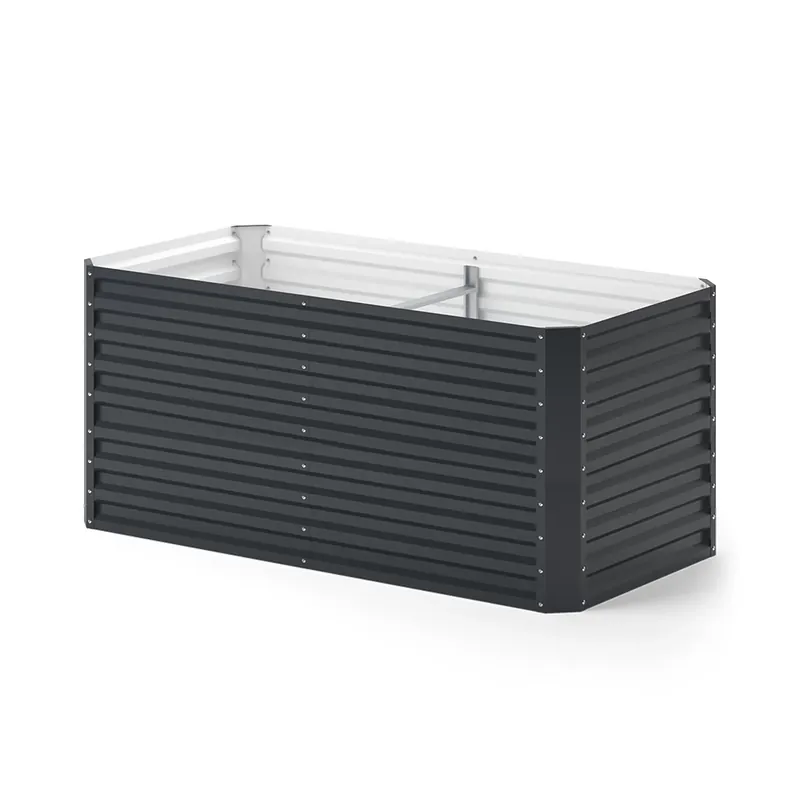 Zvýšená zahrádka Antracit 180 x 90 cm OK-Living Zlevněný