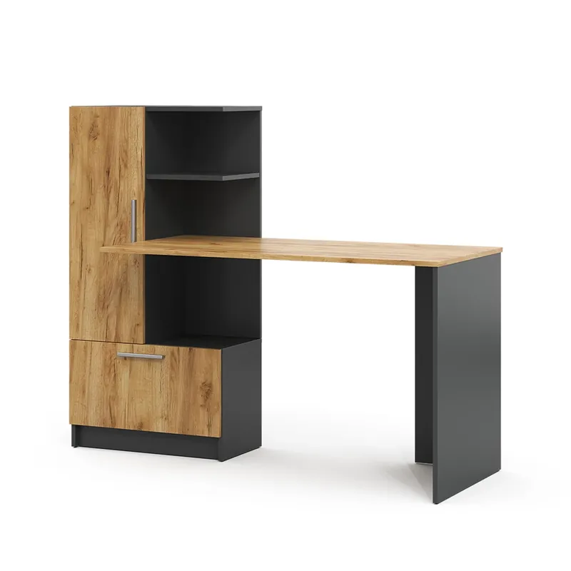 Ověřený Pracovní stůl Tomy Antracit/zlatý dub 150 x 59 cm Vicco
