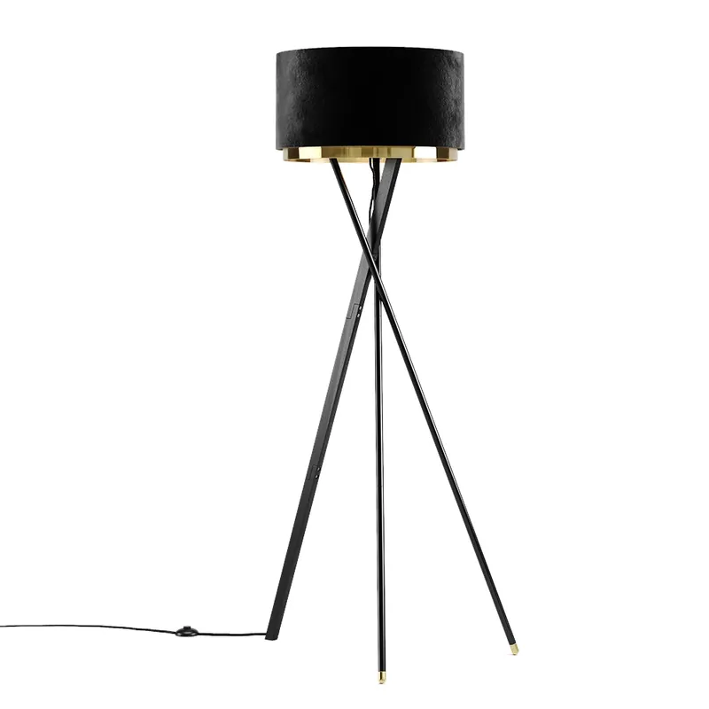 Novinka Stojací lampa Goldamo Černá Vicco