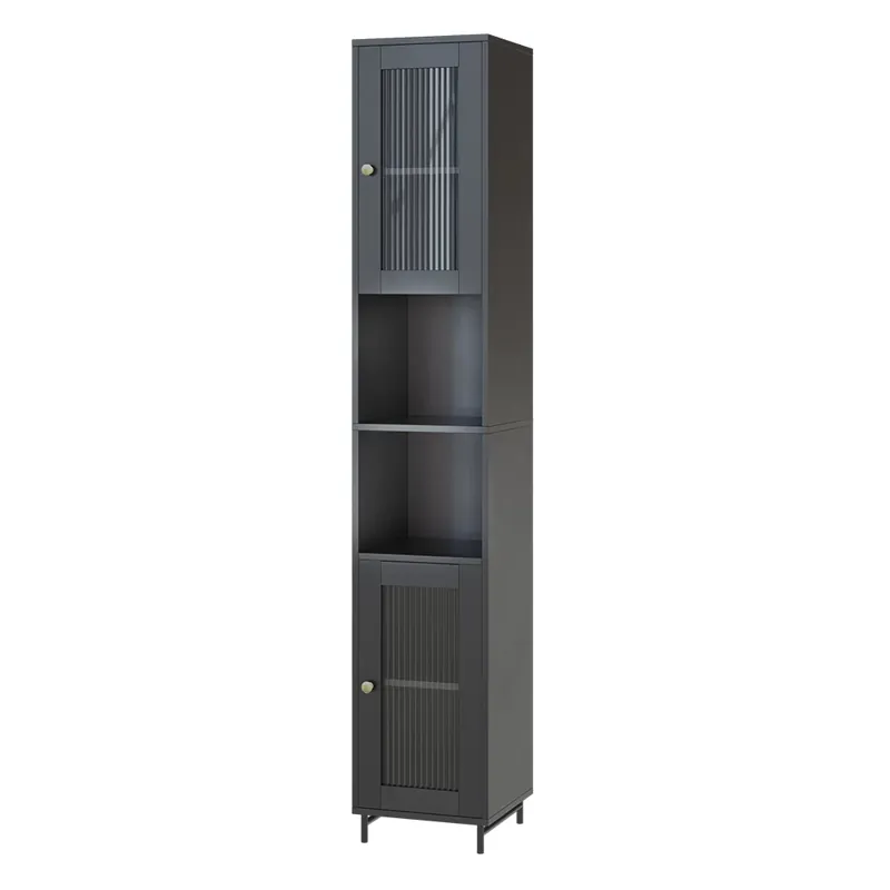Nová Kolekce Koupelnová skříňka Malte Šedá 30 x 171.5 cm Vicco