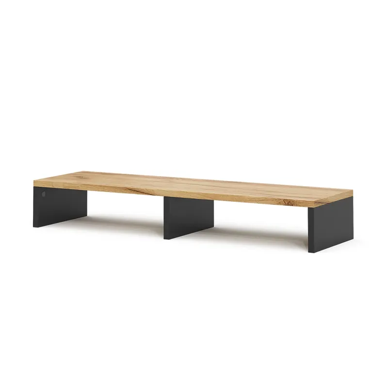 Cenově Výhodný Stojan na monitor Tomy Antracit/zlatý dub 80 x 12 cm Vicco