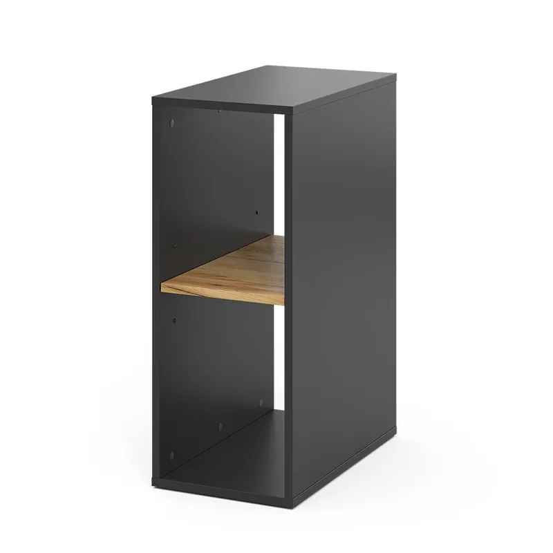 PC skříň Tomy Antracit/zlatý dub 28.5 x 50 cm , 2 přihrádky Vicco Nakupujte Hned