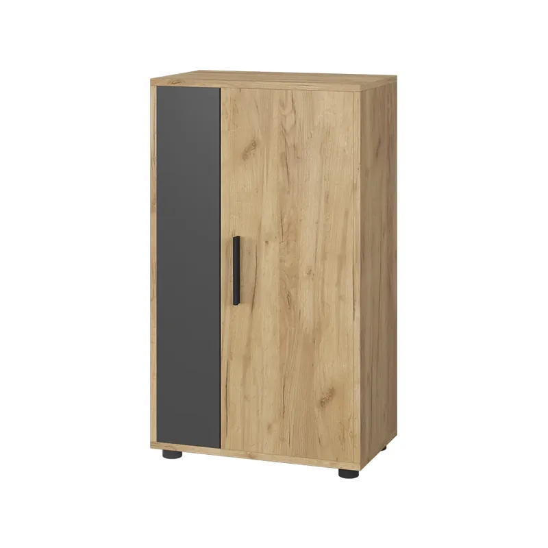 Koupit Online Komoda Berno Zlatý dub power/antracit 50.1 x 87.3 cm se 2 přihrádkami Vicco