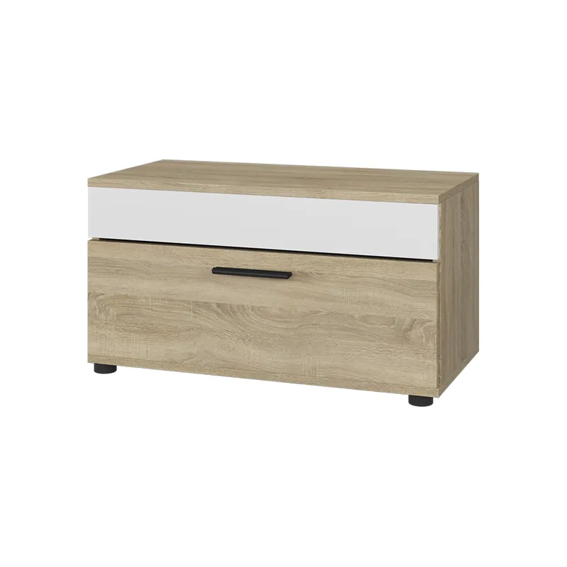 Skříňka do obývacího pokoje Berno Sonoma/bílá 70.8 x 38.9 cm s výklopnými dveřmi Vicco Objednat Nyní