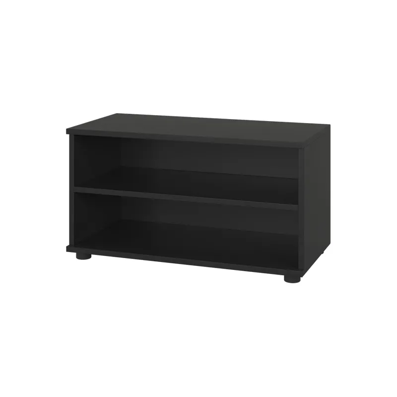 Značkový Skříňka do obývacího pokoje Berno Černá 70.8 x 38.9 cm se 2 přihrádkami Vicco