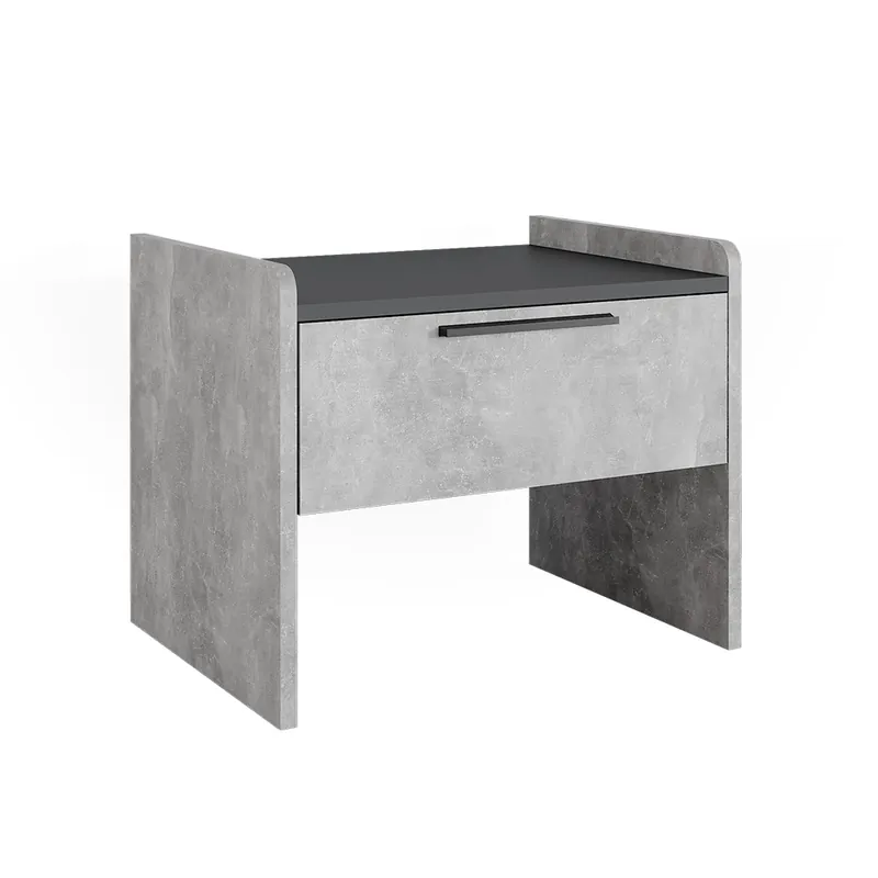 Lavice do jídelny Roman Beton 53.5 x 41.1 cm s 1 zásuvkou Vicco Top Prodej