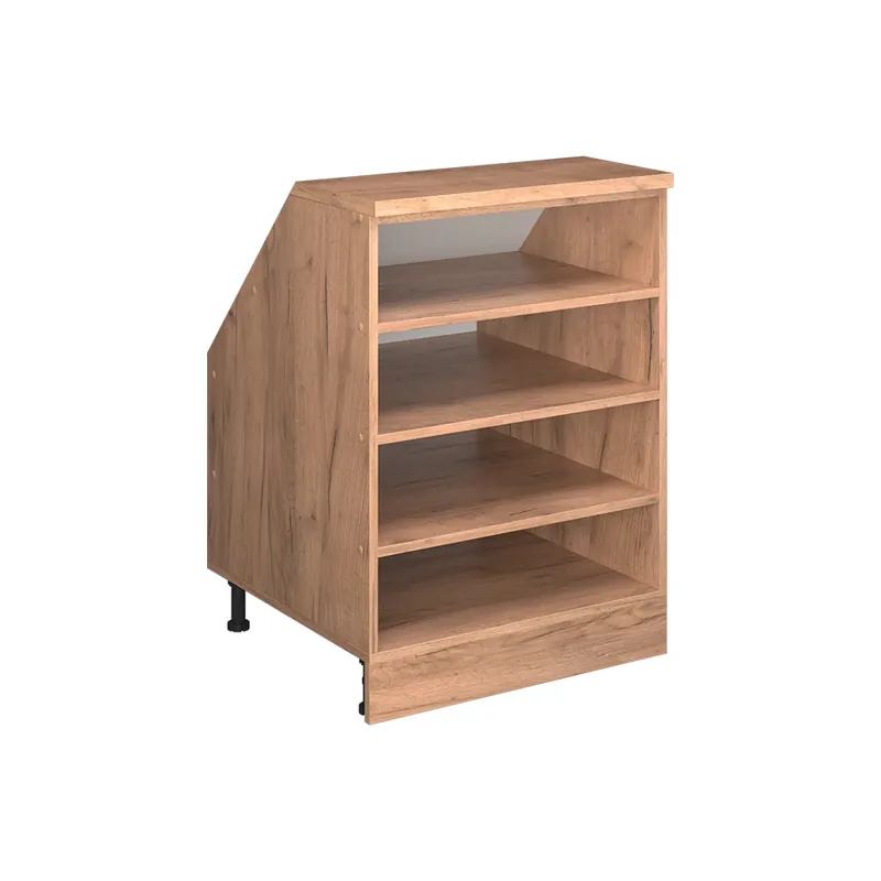 Skříň pod šikmou střechu Rion Zlatý mocný dub 60 x 81.8 cm se 4 přihrádkami, korpus skříně hloubka 60 cm Vicco Rychlé Dodání