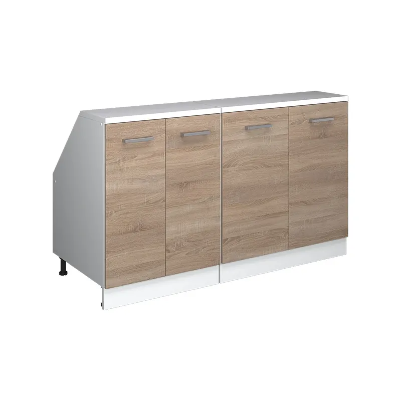 Kuchyňská skříňka pod šikmou střechu R-Line Sonoma 140 cm Sada 2 korpusů skříně hloubka 60 cm Vicco Horká Nabídka