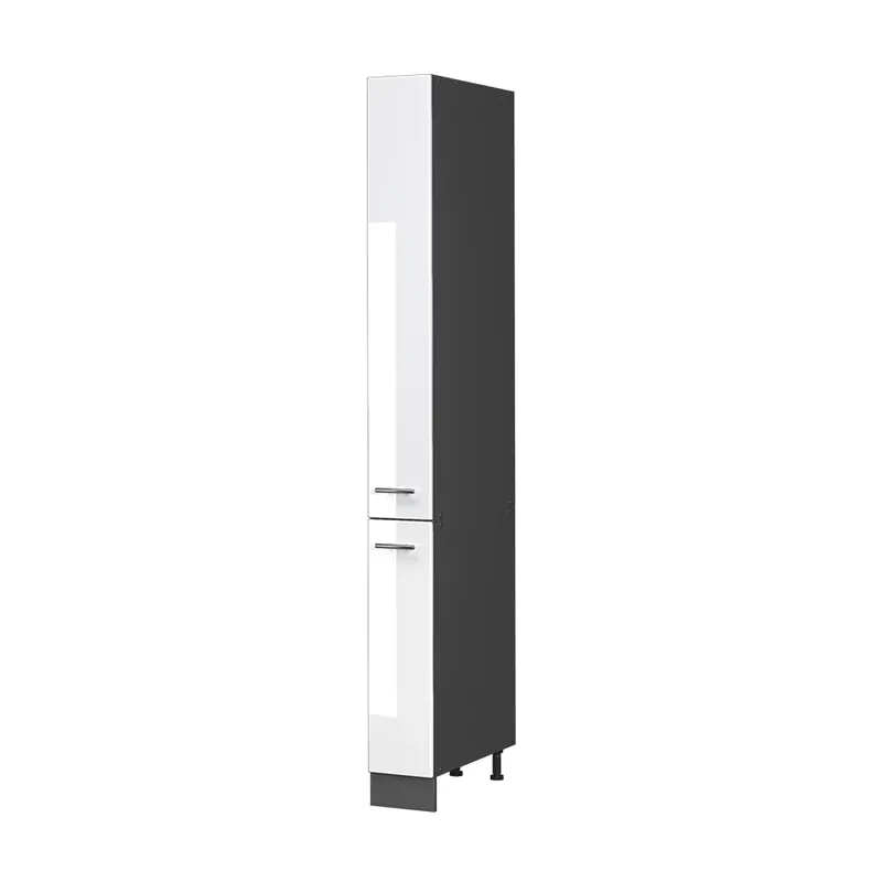 Lékárničková skříňka Fame-Line Bílá vysoký lesk/Antracit 20 cm Vicco Objednat Nyní