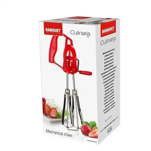 Víkendová Akce Ruční šlehač Culinaria Red