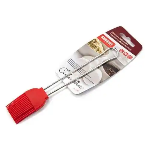 Silikonová mašlovačka s nerezovým držadlem 20 cm, Culinaria Ověřený