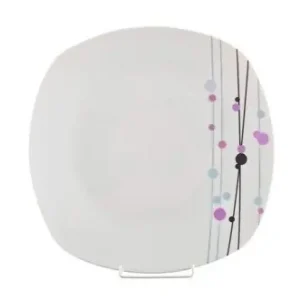 talíř mělký square 27cm Valentia Nízká Cena