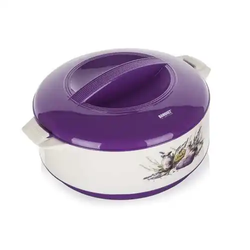 Termohrnec 2,5L Culinaria s poklicí, dekor levandule Horká Nabídka