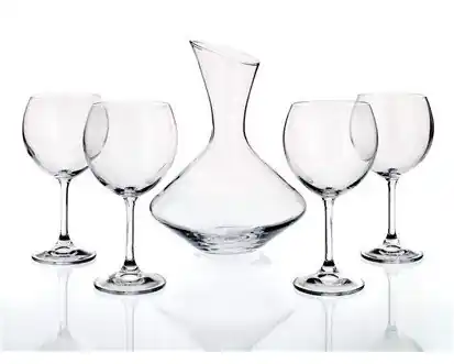 Akční Nabídka Vínový set 5d.Crystal