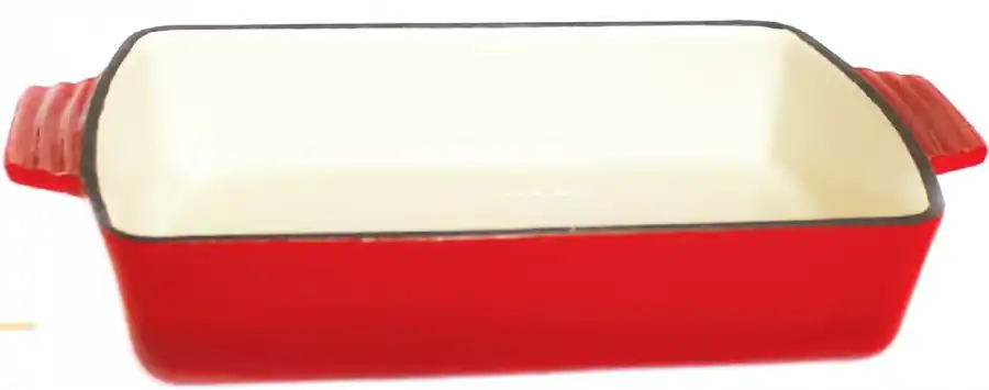 Litinová zapékací mísa Queen Line hranatá 30,5 x 20,5 x 6 cm, vyrobeno pro Belis Přímo Od Výrobce