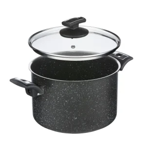 Speciální Cena Hrnec Black Granitec s poklicí, průměr 22 cm, objem 5,5 l