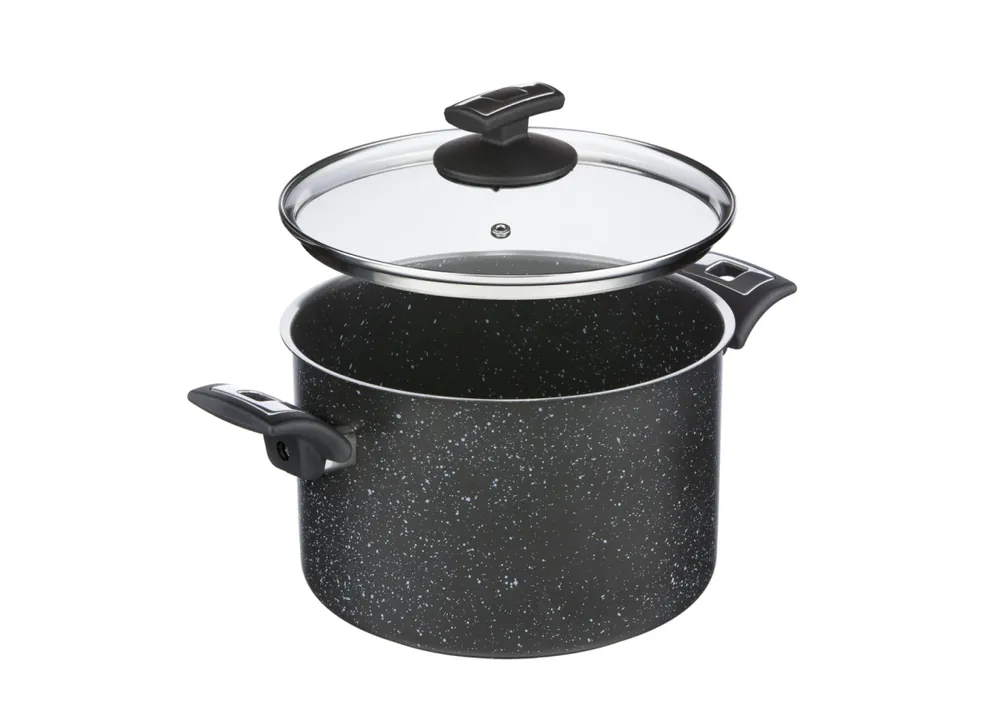 Speciální Cena Hrnec Black Granitec s poklicí, průměr 22 cm, objem 5,5 l