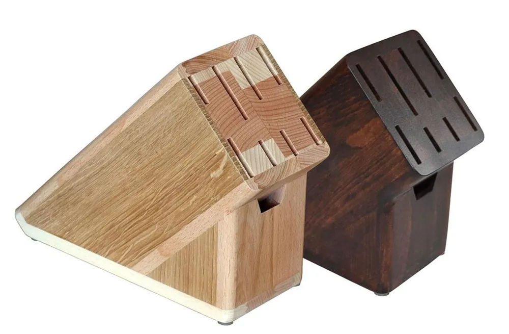 Box na nože světlý, tmavý na 8 nožů Nejprodávanější