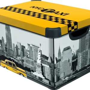 Box úložný dekorativní L NEW YORK, CURVER Oblíbený