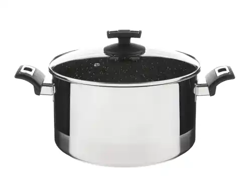 Nejlepší Cena Hrnec Cerammax Pro Comfort s poklicí, průměr 26 cm, objem 8 l, keramický povrch černý granit