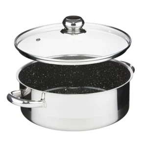 Rendlík Cerammax Pro Standard s poklicí, průměr 26 cm, objem 4.5 l, keramický povrch černý granit Sleva