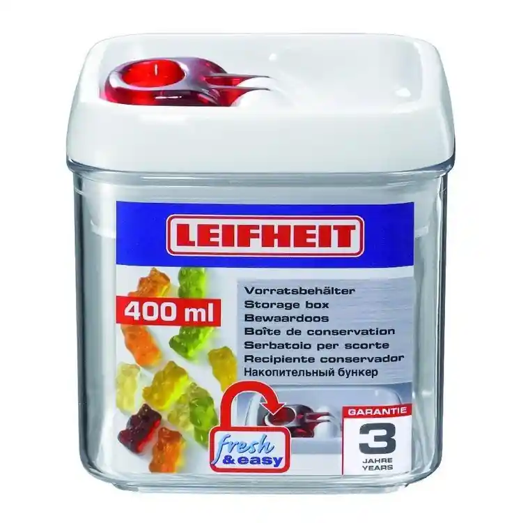 Jen Po Omezenou Doba Dóza na potraviny FRESH AND EASY hranatá 400 ml LEIFHEIT